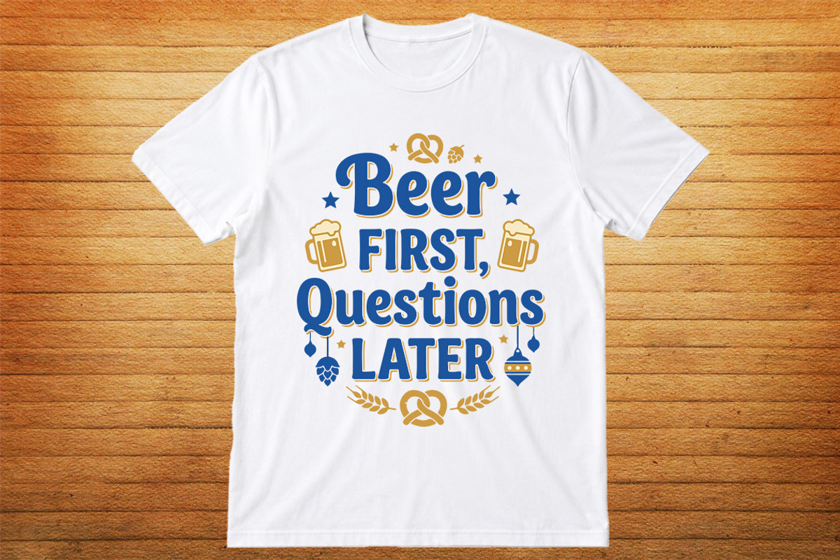 Oktoberfest Beer Party T-Shirt, an Object Graphic by jahid234 (Photo 1 of 3)