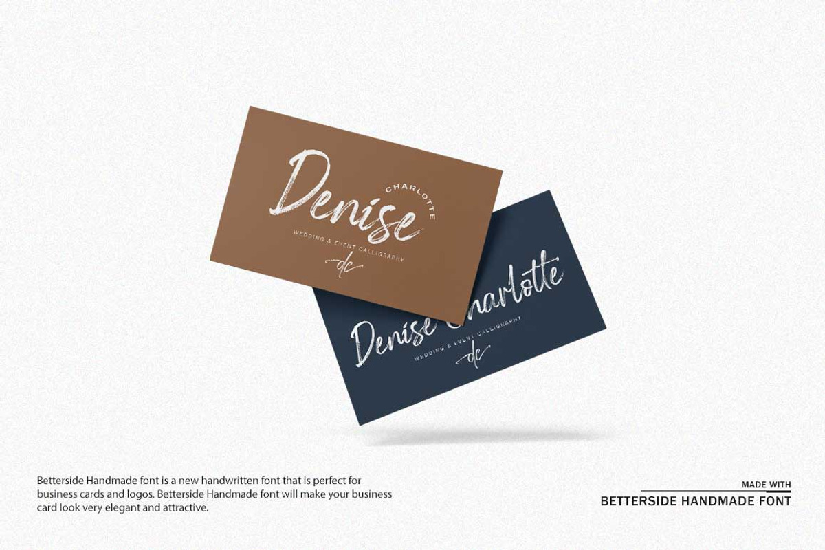 Betterside, a Handwritten Font by Lucky Type (Photo 5 of 9)