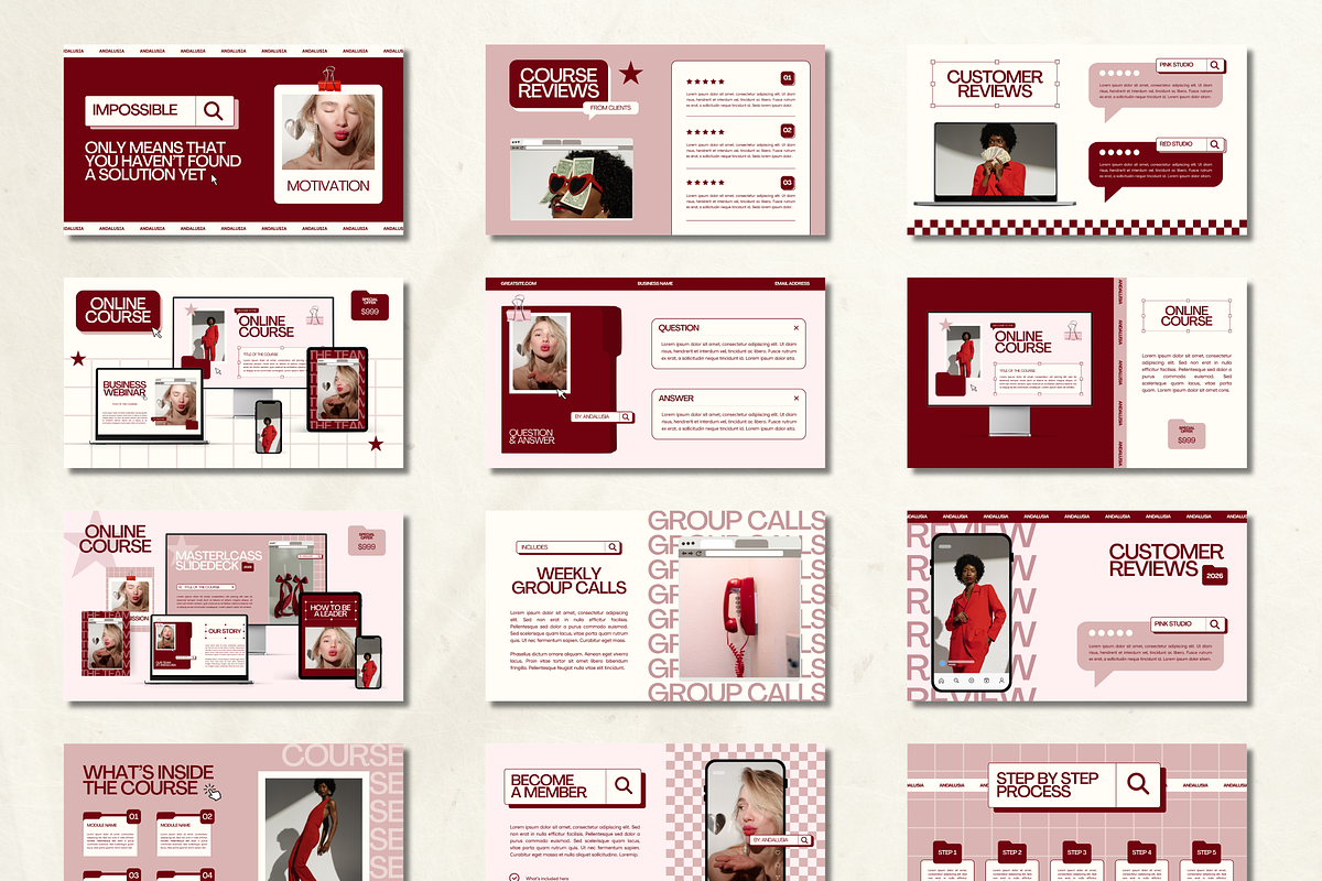 Slide Deck Masterclass Webinar, a Presentation Template by Branding Babe Co. (Photo 7 of 10)