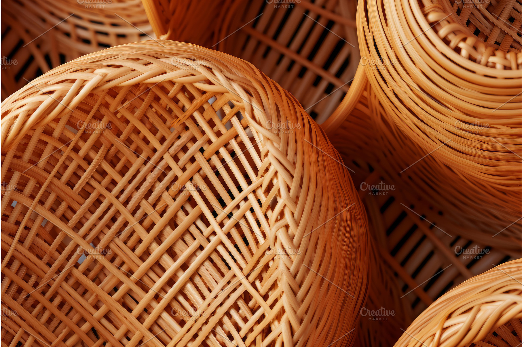 Natural Rattan seamless texture, a Background Photo by Ylivdesign