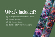 18 Disease X Virus Illustrations, a Technology Illustration by Incomelion (Thumbnail 5 of 9)
