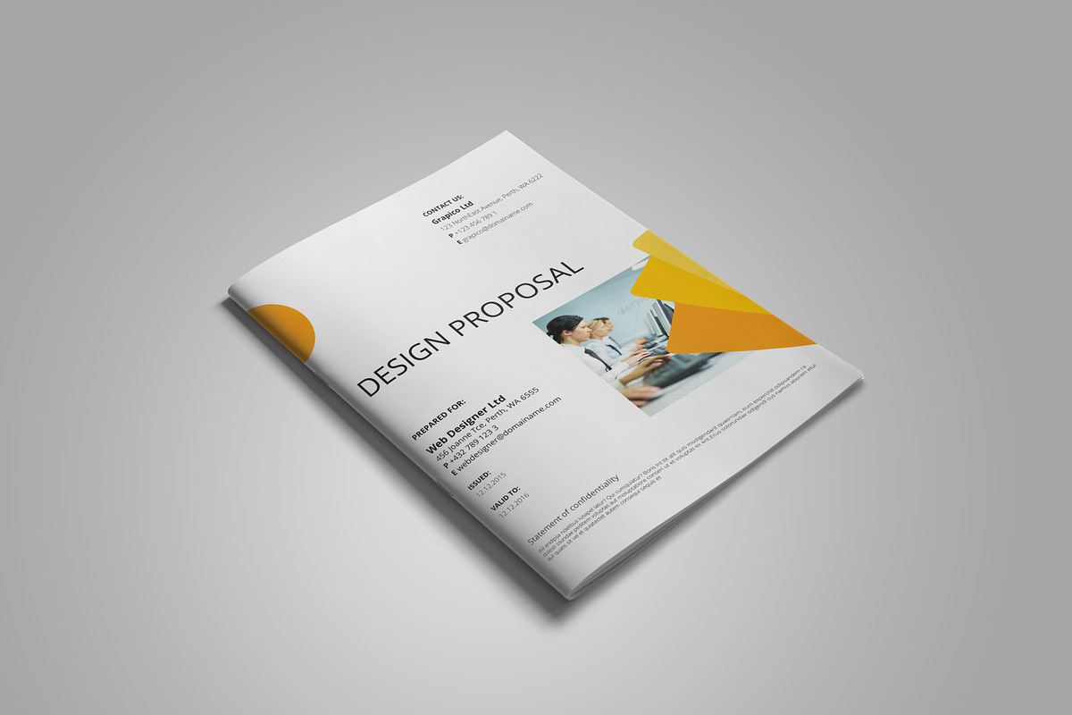 Greeney Proposal, a Brochure Template by GreenDesign (Photo 1 of 3)