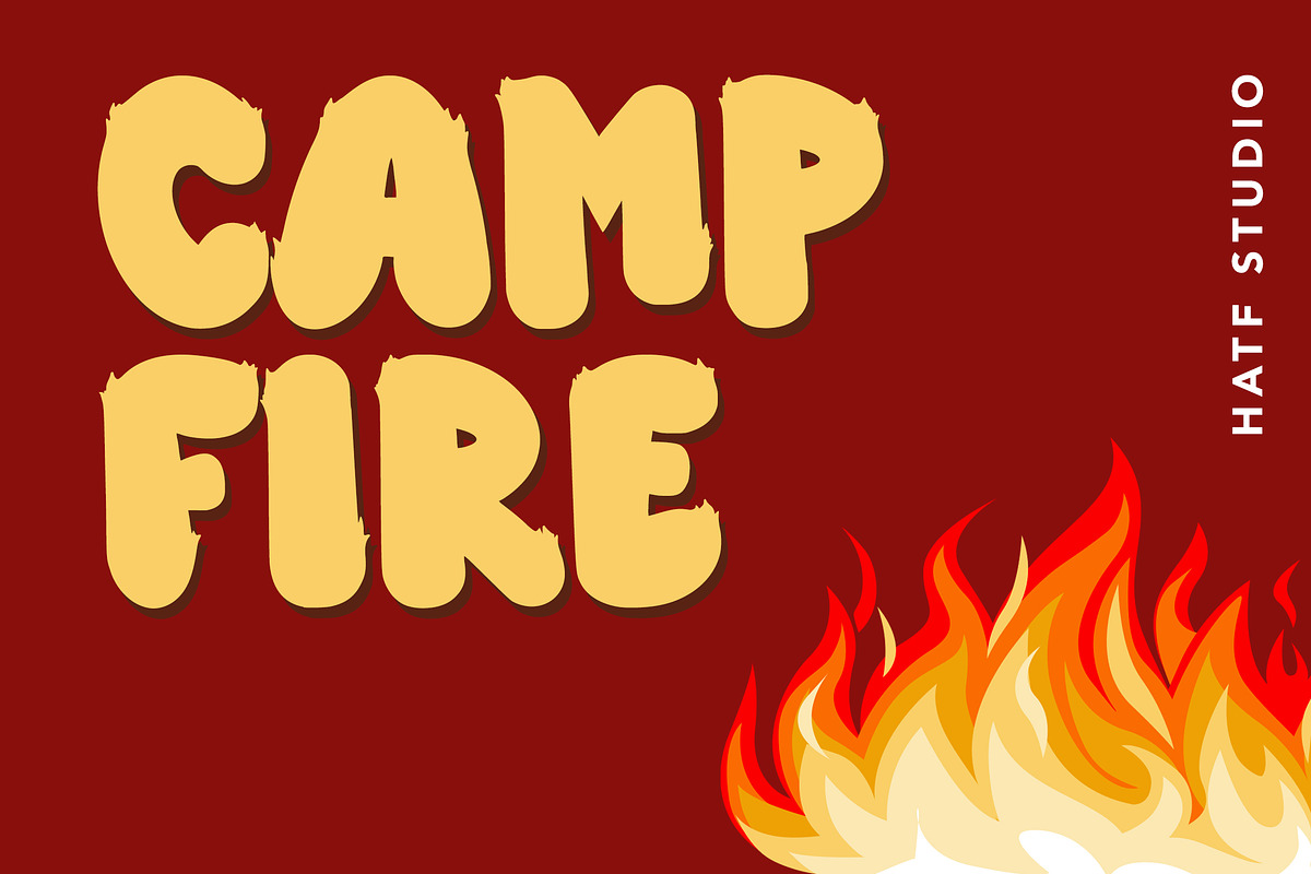 Hot Ground, a Sans Serif Font by HATFSTUDIO (Photo 2 of 8)