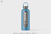 Insulated Water Bottle Mockup, a Product Mockup by SmokyPixels (Thumbnail 2 of 7)