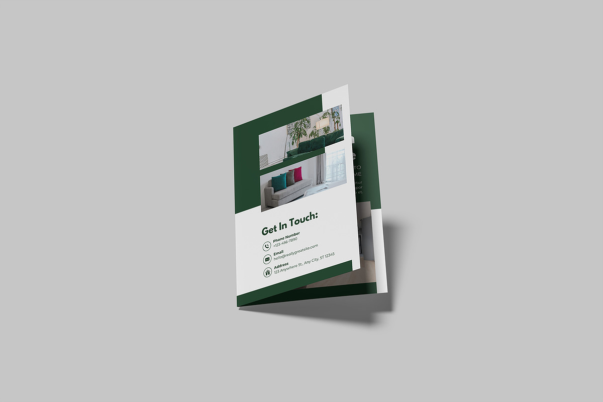 A4 Bifold Brochure Mockup, a Brochure Template by lamorastudio (Photo 7 of 11)