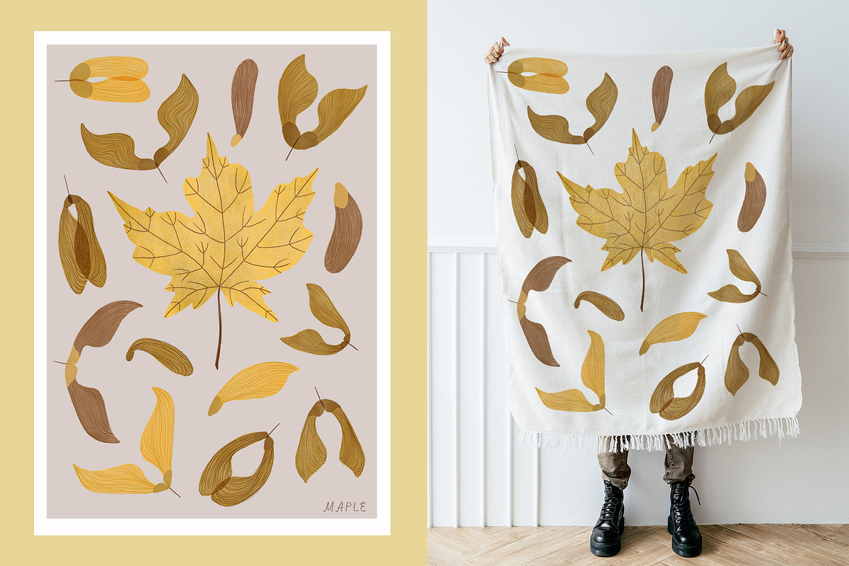 Autumn Treasures, a Seasonal Illustration by Annakniaz (Photo 12 of 13)