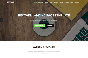 Recover Business Agency HTML Theme