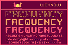 Frequency font