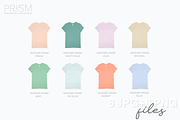 Bella Canvas 3001 Prism Heather Tees, a Shirt Mockup by Inspire Mockups (Thumbnail 4 of 4)