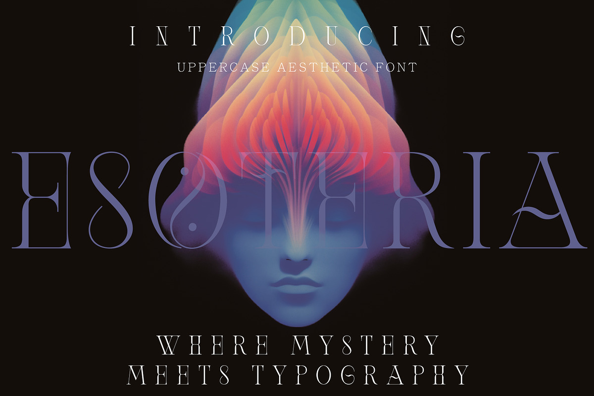 Esoteria Spiritual Decorative Serif, a Symbol Font by Struvictory.art (Photo 2 of 9)