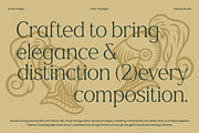 Cike – Flare Luxury Sans Typeface, a Serif Font by Casloop Studio (Thumbnail 5 of 10)