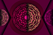 Mandala Oriental Floral art Bundle, a Background Graphic by NJ Himel (Thumbnail 43 of 97)