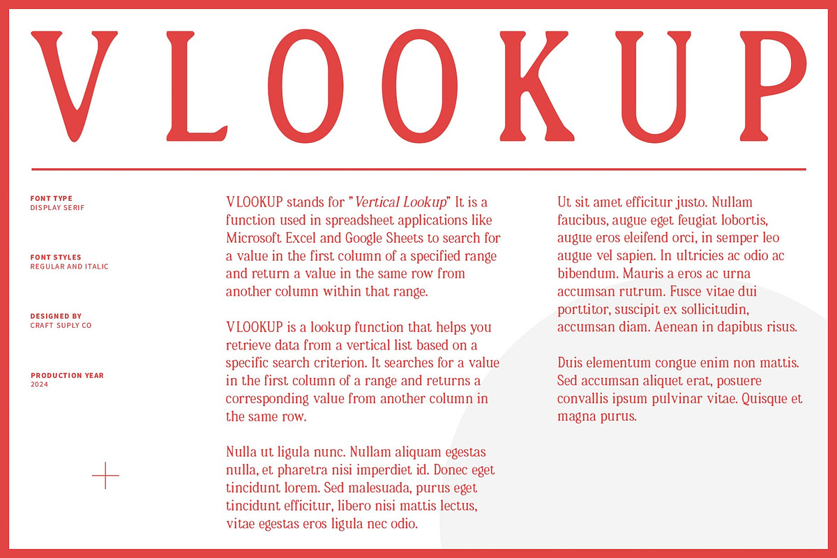 Asthetic Blur, a Serif Font by Craft Supply Co. (Photo 4 of 8)