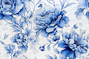 ROCOCOESQUE CHINOISERIE. Seamless, a Texture Graphic by RefinedFantasyStudio (Thumbnail 6 of 9)
