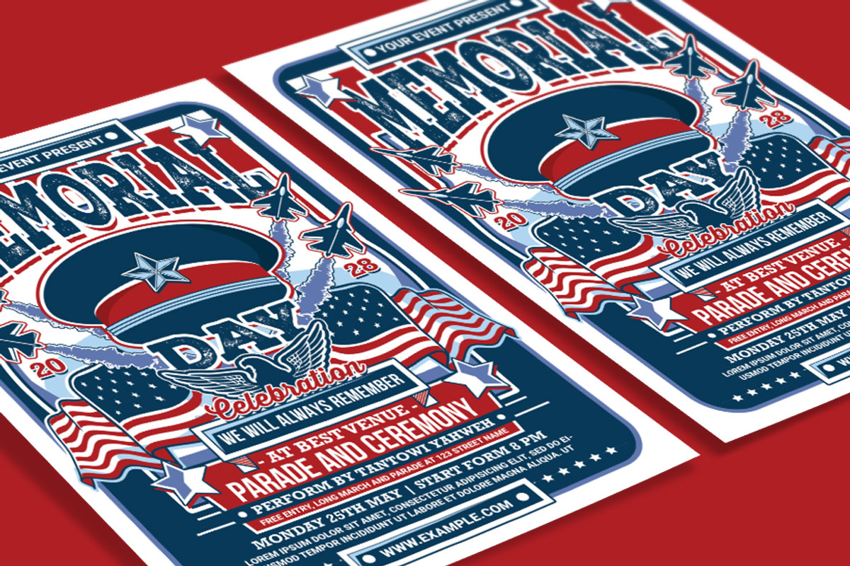 Memorial Day Flyer, a Flyer Template by Muhamad Iqbal hidayat (Photo 3 of 4)