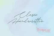 Martoni//Rough, a Script Font by artisans (Thumbnail 2 of 7)