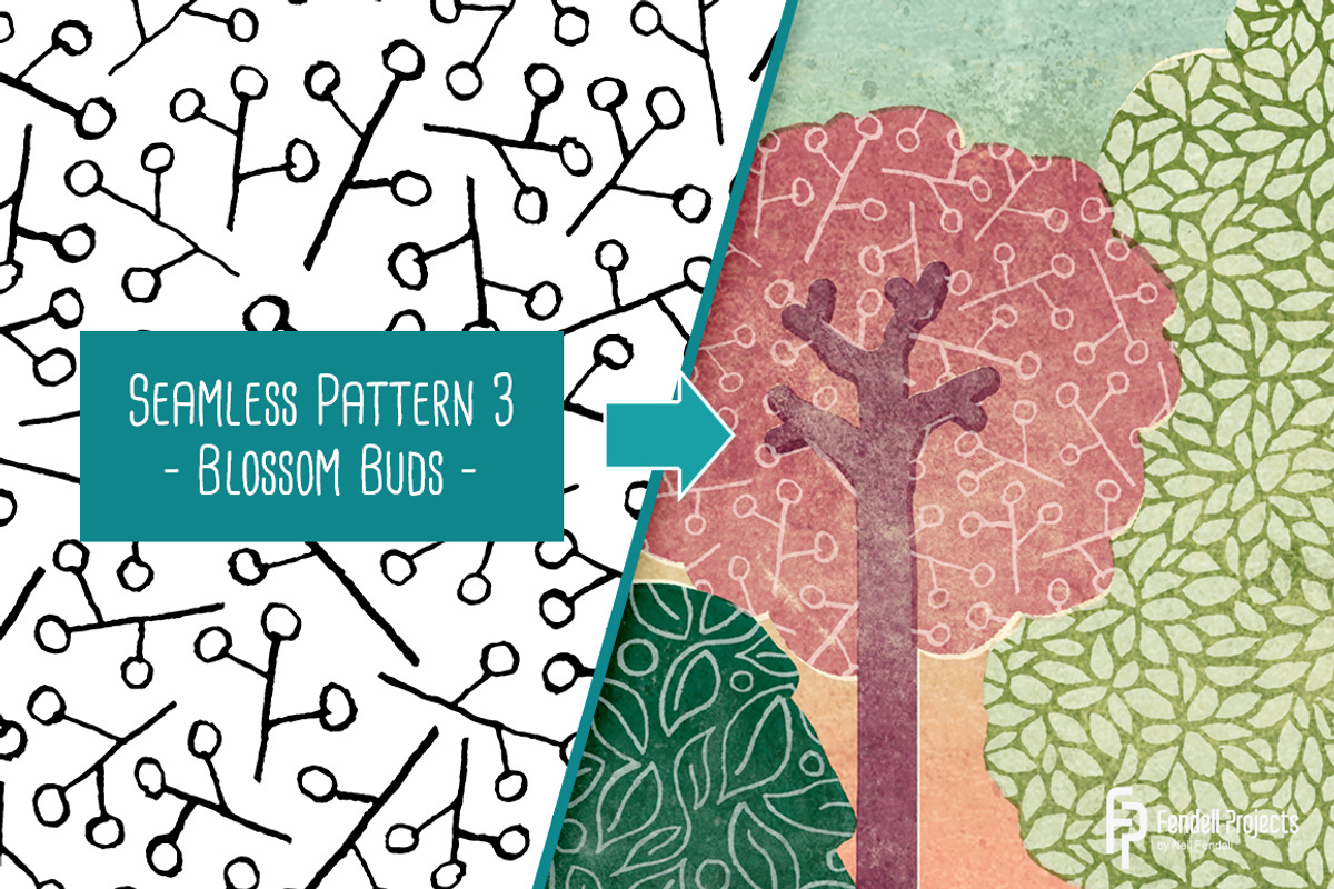 10 Foliage Seamless Pattern Overlays, a Graphic by Fendell Projects (Photo 5 of 13)