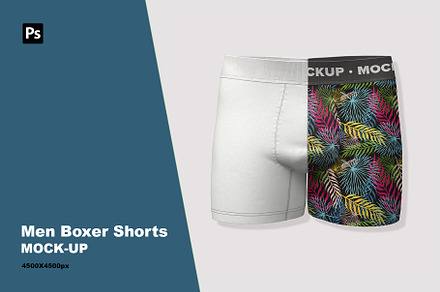 Men's Boxer Briefs Mockup, a Bottom Mockup by Irena Matiash shop