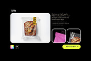 Banana Bread/Loaf Packaging Mockup, a Packaging Mockup by TIFFS (Thumbnail 3 of 3)