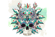 Ethnic Collection: Owl, an Animal Illustration by ArtoJoy (Thumbnail 2 of 5)
