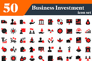 Business Investment Icons Bundle, a Solid Icon by EllaMaiyaali (Thumbnail 1 of 2)