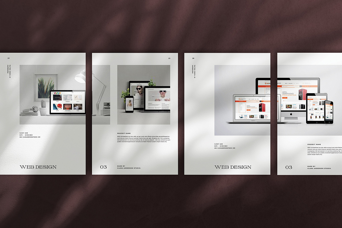 Graphic Design Portfolio, a Brochure Template by Occy Design (Photo 7 of 12)