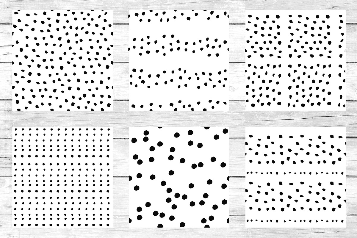 60 Dots&Lines Patterns -Bundle-, a Pattern Graphic by CARROTDESIGN (Photo 9 of 11)