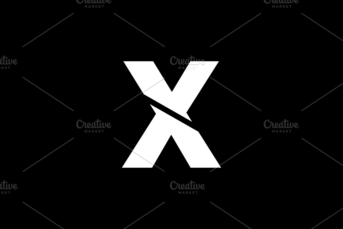 Modern X Logo - Abstract & Stylish Design preview 2
