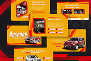 Apsone - Car Service Googleslide, a Presentation Template by Dhabee (Thumbnail 2 of 8)