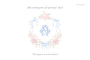 Roses & Bow Wedding Crest, an Object Graphic by Encre Studio (Thumbnail 3 of 4)