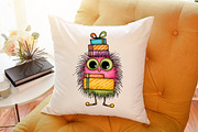 Whimsical Christmas Chick Clipart, an Illustration by Sublimation Artist (Thumbnail 6 of 6)