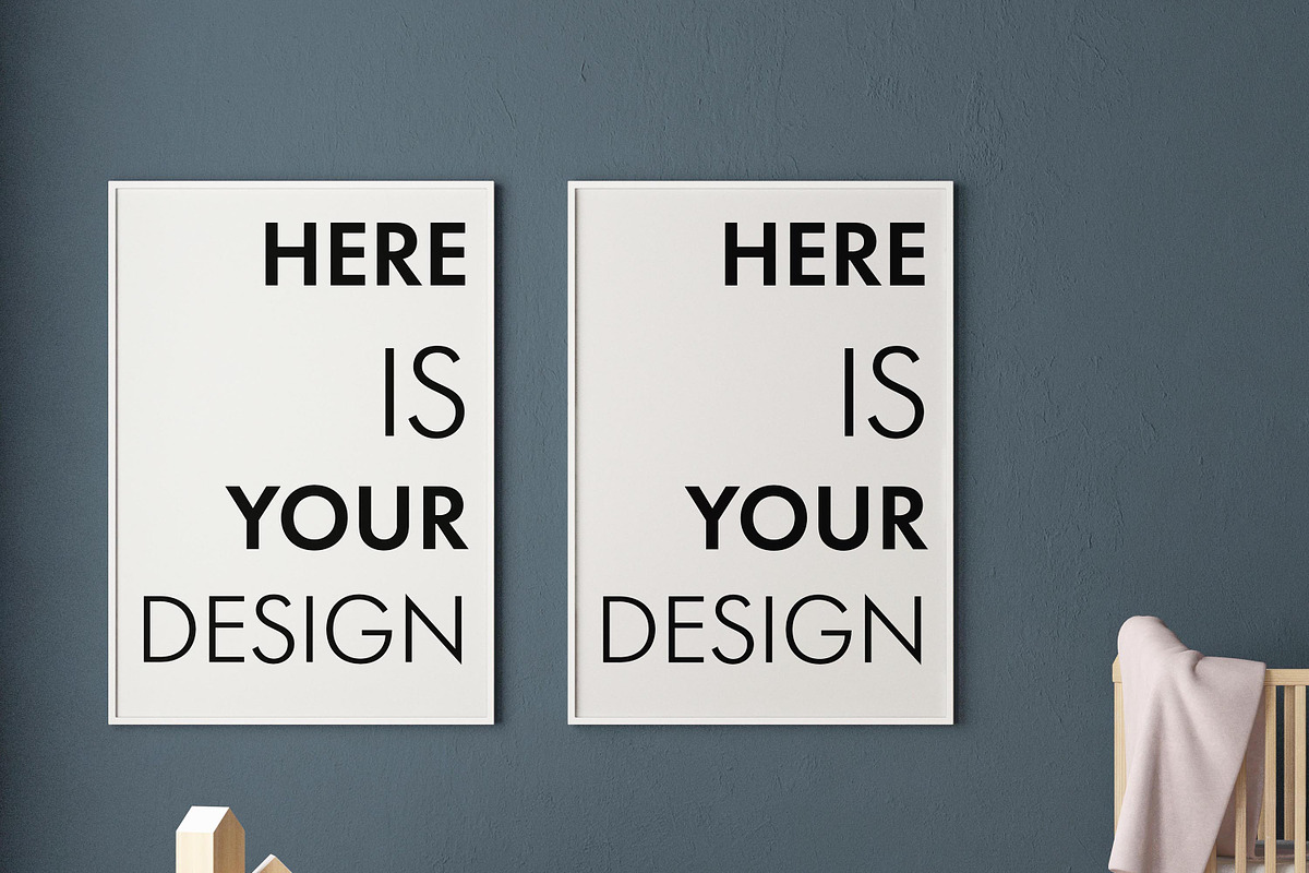 15 Mockups in the children's room, a Print Template by FilL239 (Photo 20 of 22)