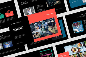 Aquno : Medical Keynote, a Presentation Template by Punkl Camp