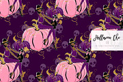 Halloween Fashion Witch Patterns, a Pattern Graphic by KaramfilaS (Thumbnail 11 of 22)