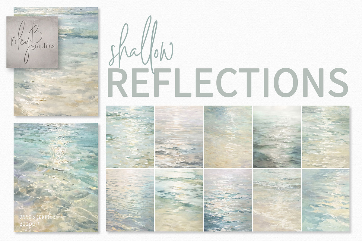 Shallow Reflections, a Decorative Illustration by rileyBgraphics (Photo 1 of 5)