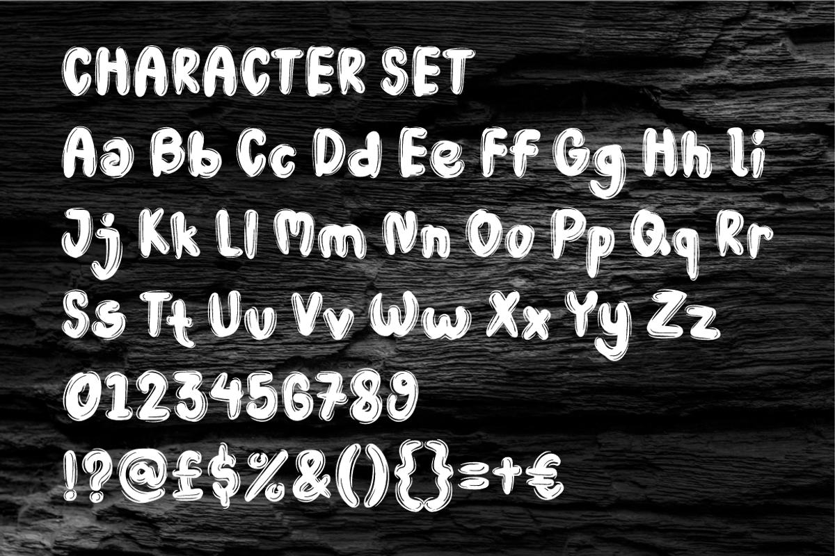 Dashbeat Brush Bold Font, a Font by PutraCetol Studio (Photo 5 of 5)