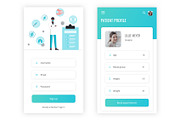 Health & Medical Photoshop App, an UI Kit Template by themelove (Thumbnail 3 of 11)