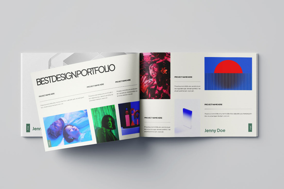 Graphic Design Portfolio Vol.3, a Brochure Template by Bewalrus Studio (Photo 7 of 11)