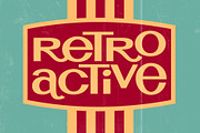 Ruberg | Retro Display Type!, a Font by StudioWorks (Thumbnail 4 of 10)