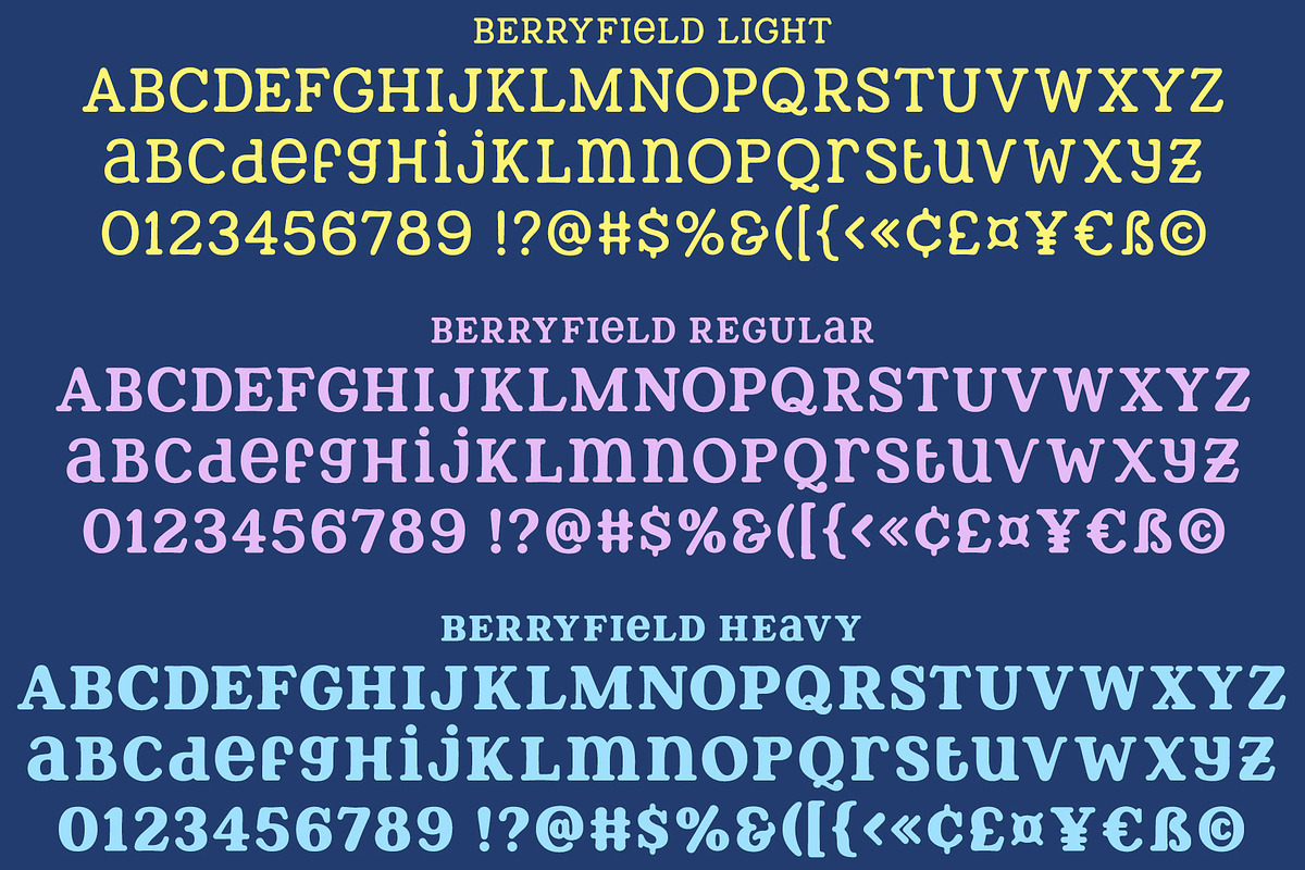Berryfield: a quirky slab family! preview 2