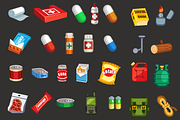 SURVIVAL PROPS PACK, an Object Graphic by AhNinniah (Thumbnail 2 of 4)
