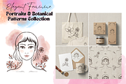 Elegant Feminine & Botanical, a Person Illustration by AMMi (Thumbnail 5 of 12)