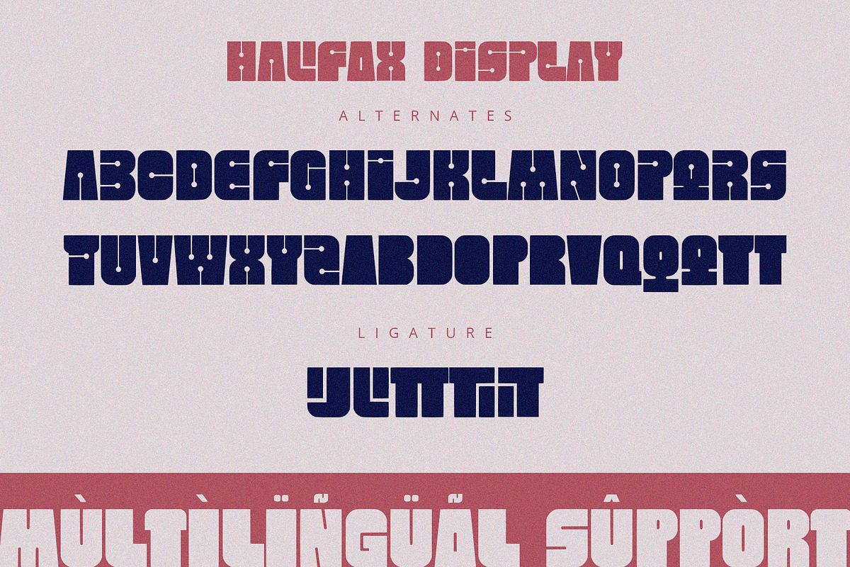 Halifax Display Font, a Script Font by Alpaprana (Photo 3 of 9)