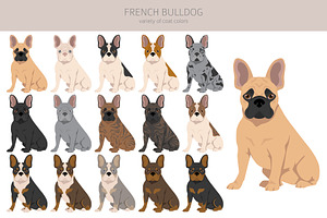 French Bulldog Clipart