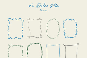 LA DOLCE VITA Doodles & Prints