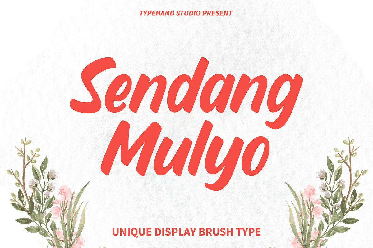 Sendang Mulyo $2 Font Display