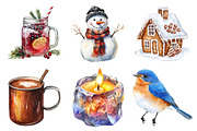Chilly Christmas Day Clipart, an Illustration by Daily.Designs (Thumbnail 4 of 5)
