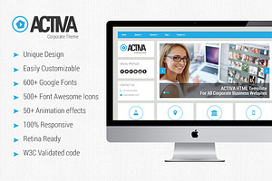 ACTIVA-Creative HTML Template