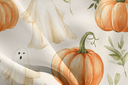 Cute Halloween Seamless Pattern, a Pattern Graphic by Pati Charm Studio (Thumbnail 7 of 7)
