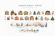 Christmas Shop, a Seasonal Illustration by heyiamalice (Thumbnail 12 of 18)